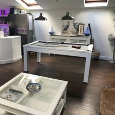 New 6ft White / Grey Cloth