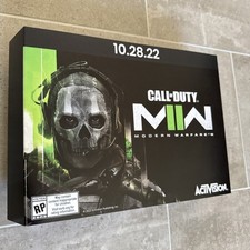 Call Of Duty Modern Warfare 2 II COD MW2 Poster Promo Store Display Ad 12x9”