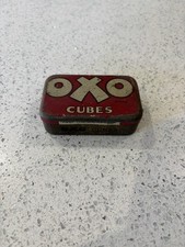 Vintage Small Metal OXO Tin