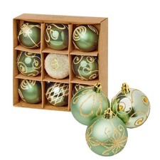 9 Decorated Sage Green