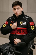 Adult F1 Racing Jacket Red