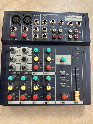 Soundcraft notepad 102 small - notepad,