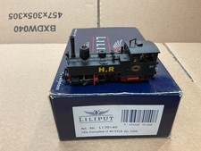 LILIPUT HOE NARROW GAUGE STEAM LOCOMOTIVE 0-6-2 TANK U40 STLB BLACK READ !
