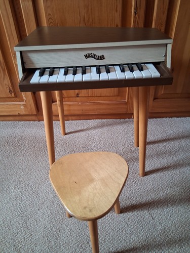 Vintage toy piano - , by