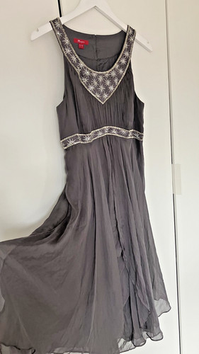 Monsoon grey silk - grey,