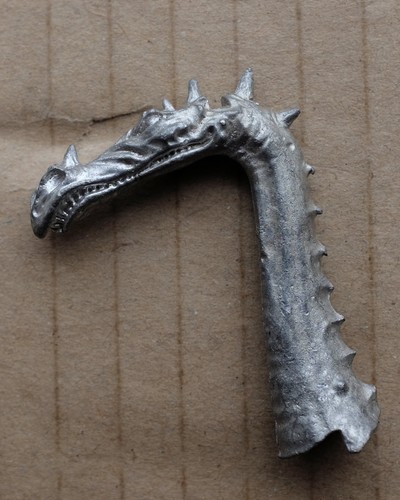 Horned dragon ds3 head part - head,