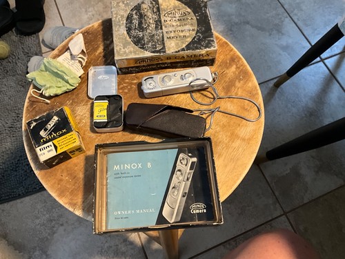 Vintage minox spy camera - vintage, b