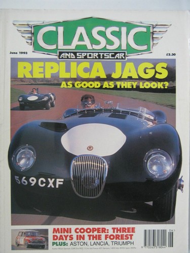 Classic sportscar june 1993 - &,