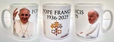 Pope Francis Tribute Mug B | Catholic Papal Commemorative Coffee Mug