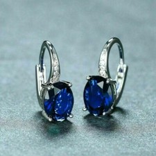 3.50Ct Oval Cut Blue Sapphire