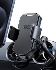 YOSH Car Phone Holder Round Air Vent for Mini Cooper 2020-2023& Countryman, Leat