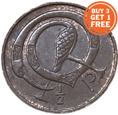 Irish decimal half - decimal, (half