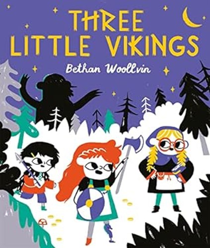 Three little vikings paperback - little,