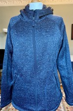 Mountain Warehouse Ladies Hooded Cozy Fleece Jacket. With Zip Pockets. Size 14