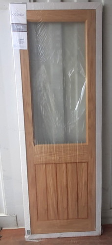 Oak ely clear glazed light - oak,