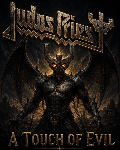 Judas priest sew on patch - sew,