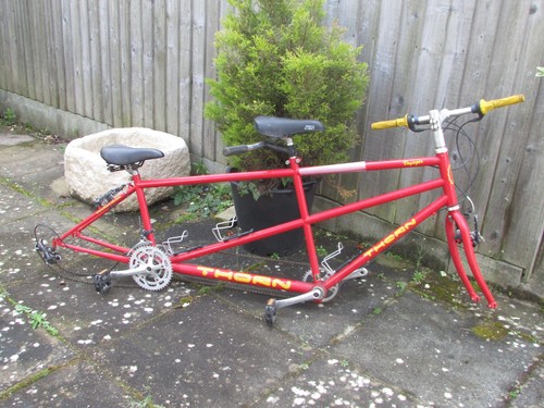 Tandem bicycle frame - tandem,