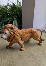 Carl Sheidig porcelain Lion