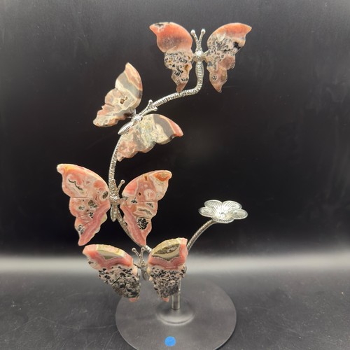Rhodochrosite butterfly flock - rhodochrosite,