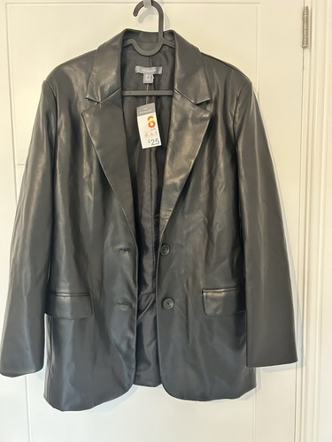 Primark black faux - faux, leather