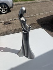 18 Inch Tall Pride and Joy Mother Raising Her Child In Arms Resin Sculpture