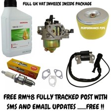 Service Kit Carb Oil Coil Gaskets Air Filter Fits  Honda GX340 GX390 11HP/13HP