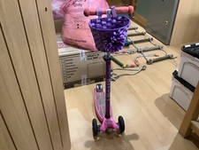 Pink and metallic purple