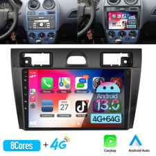 9" 4+64GB Radio Player GPS Navi WiFi DSP DAB For Ford Fiesta MK VI MK5 2002-2008