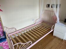 Ikea Minnen Pink Extendable bed 