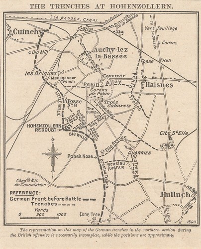 1916 wwi newspaper map - 1916,