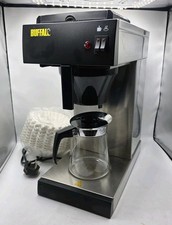 Buffalo CT815 Filter Coffee Machine Stainless Steel Tested Working With Filters