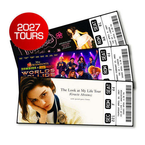 Music concert ticket 2027 - music,
