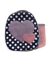 Girls Heart Design Insulated School Lunch Box Bag