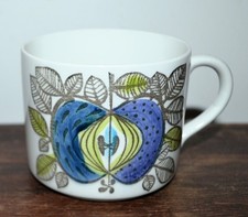Vintage 1960s Rorstrand Eden Cup Swedish Apple Design Sigrid Richter No Saucer