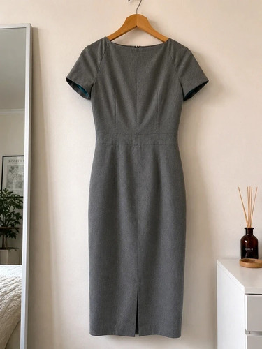 Oasis grey dress - dress, 10