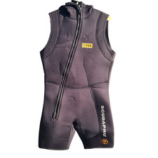 Scubapro STEK 7mm Hooded Wetsuit Vest Shortie Oversuit – Size MR/50R