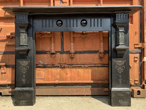 Victorian marbleised slate - victorian,