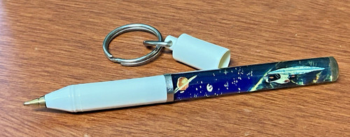 Vintage floaty pen - pen, star