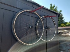 Pair Of Vintage 26 X 1 1/4" Bicycle Wheels Endrick Rims 3 Speed C69