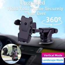 360° Rotate Universal Car Phone Holder Windscreen Suction Mount GPS Stand Cradle