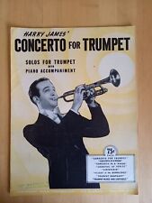 Harry James Concerto for Trumpet for trumpet and piano