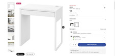 IKEA MICKE Desk - White/Blue (302.960.24)