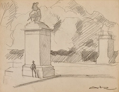 Auguste roubille drawing - drawing,