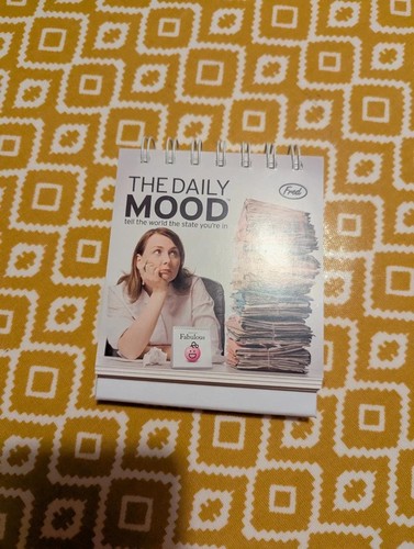 Daily mood flip chart