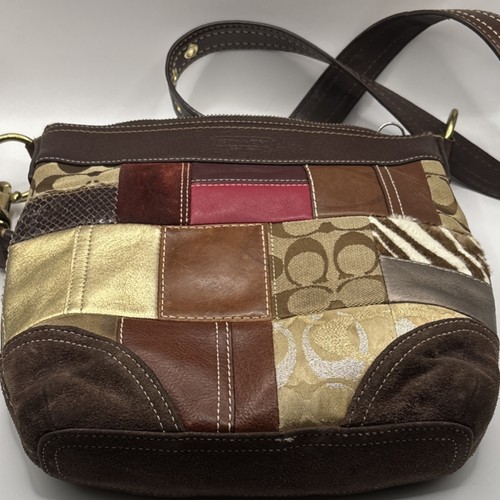 Coach patchwork zip - zip, top