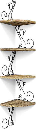Wall mount corner - corner, shelves