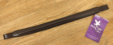 JEFFRIES FALCON BROWBAND, EX FULL Size, Havana, Raised & Padded, NWT