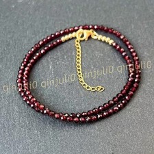 Natural Garnet Faceted Dark