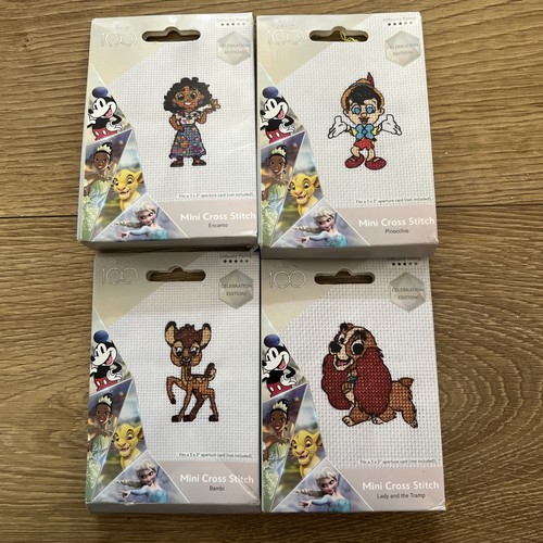 Disney 100 mini cross - 100, stitch