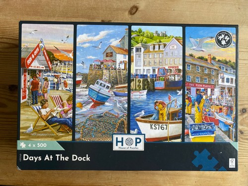 House puzzles big 500 large - big,